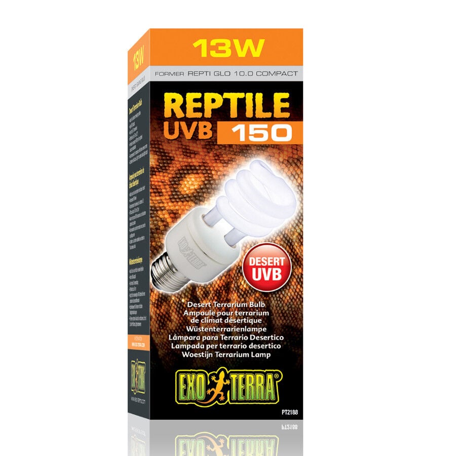 Exo Terra Reptile Lâmpada UVB 150 para terrários, , large image number null